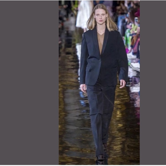 Stella McCartney Layered Wool Dress Pants Sz 40/S